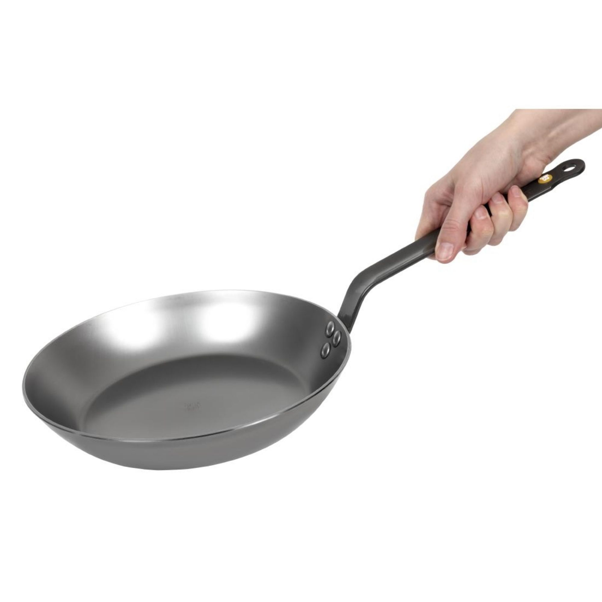 Picture of De Buyer Mineral B Black Iron Non-Stick Frying Pan 26cm