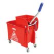 Picture of Jantex Kentucky Red Mop Bucket and Wringer 20Ltr - DL912