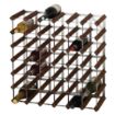 Picture of Wine Rack Dark Wood 42 Bottle - DN634