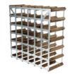 Picture of Wine Rack Dark Wood 42 Bottle - DN634
