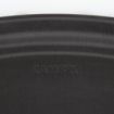 Picture of Cambro Camtread Large Fibreglass Oval Non-Slip Tray Black 600mm - DM783