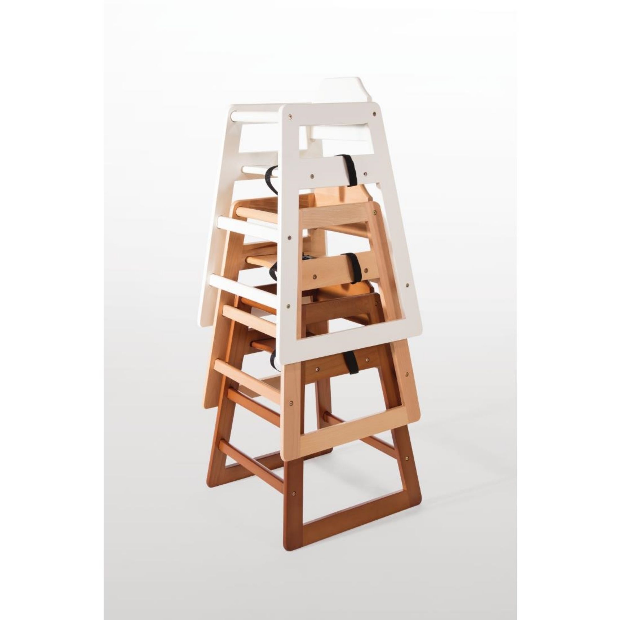 Picture of Bolero Wooden Highchair Natural Finish