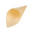 Picture of Fiesta Compostable Wooden Canape Cones 75mm (Pack of 100) - DK389