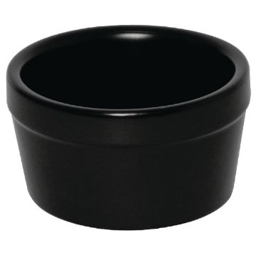 Picture of Olympia Mediterranean Ramekins Black 77mm (Pack of 6)