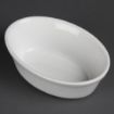 Picture of Olympia Whiteware Oval Pie Bowls 161mm (Pack of 6) - DK807