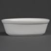 Picture of Olympia Whiteware Oval Pie Bowls 161mm (Pack of 6) - DK807