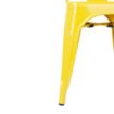 Picture of Bolero Bistro Steel Side Chairs Yellow (Pack of 4) - DK292