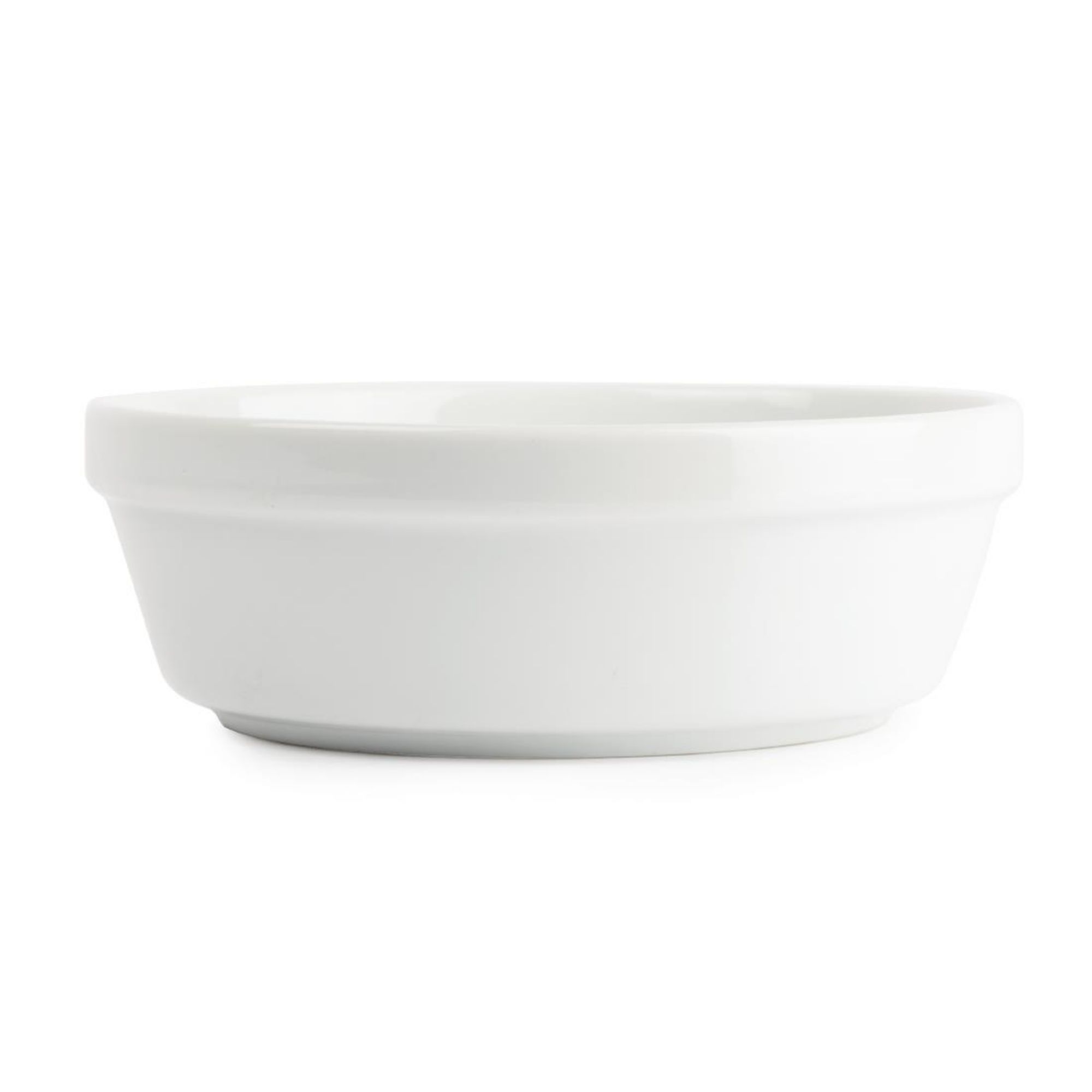 Picture of Olympia Whiteware Round Pie Bowls 137mm (Pack of 6)