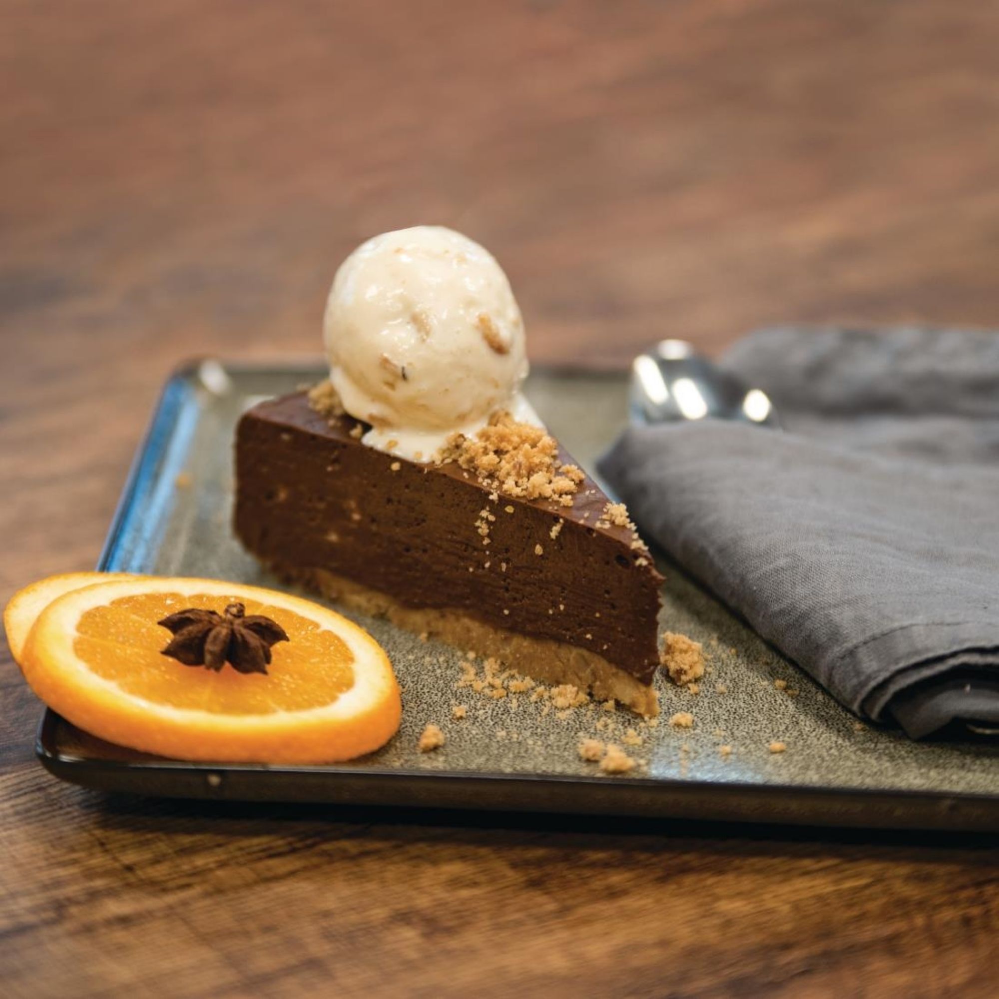 Picture of Olympia Mineral Square Plate 265mm (Pack of 4)