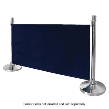 Picture of Bolero Dark Blue Canvas Barrier