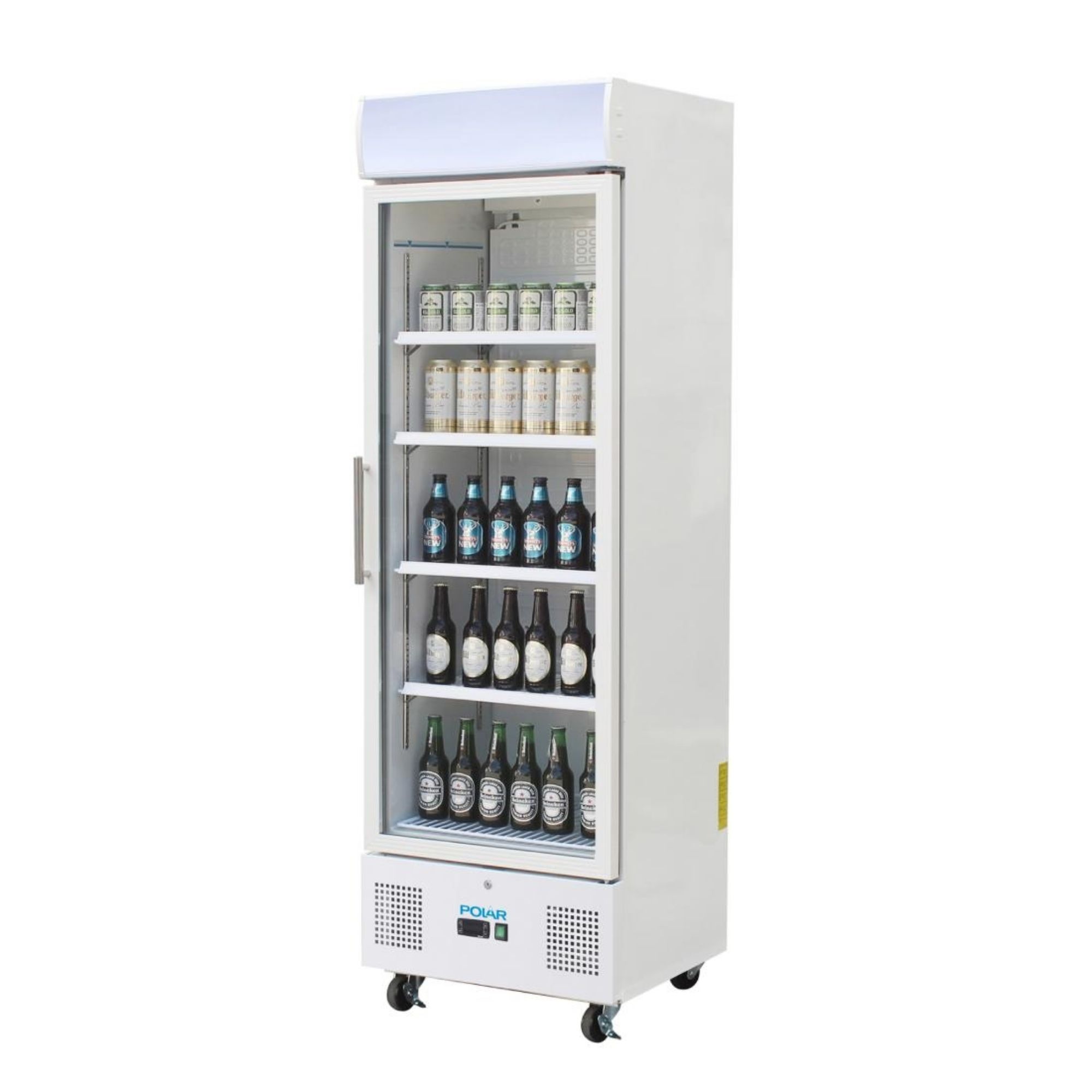 Picture of Polar G-Series Upright Display Fridge 368Ltr White
