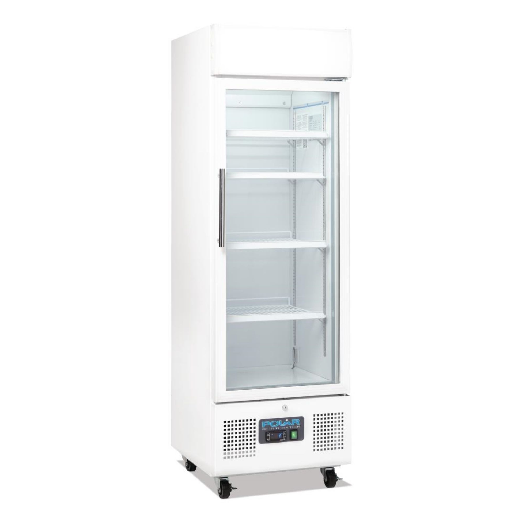 Picture of Polar G-Series Upright Display Fridge 218Ltr White - DM075