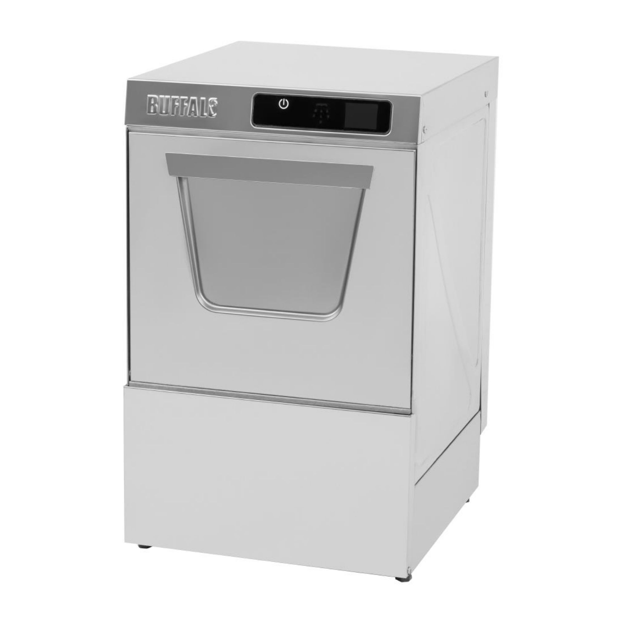 Picture of Buffalo Digital Undercounter Glass Washer with Drain Pump 400mm Basket 2.9kW