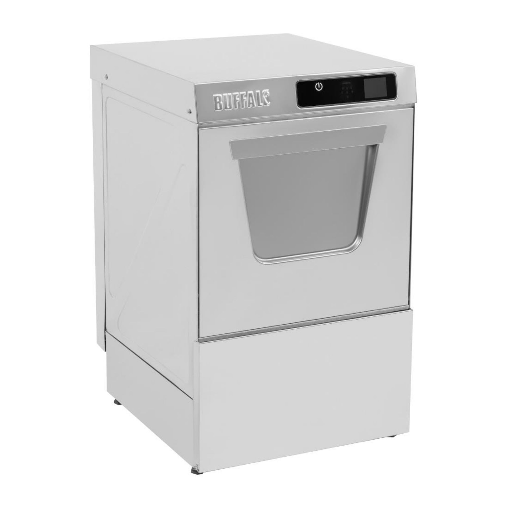 Picture of Buffalo Digital Undercounter Glass Washer with Drain Pump 400mm Basket 2.9kW