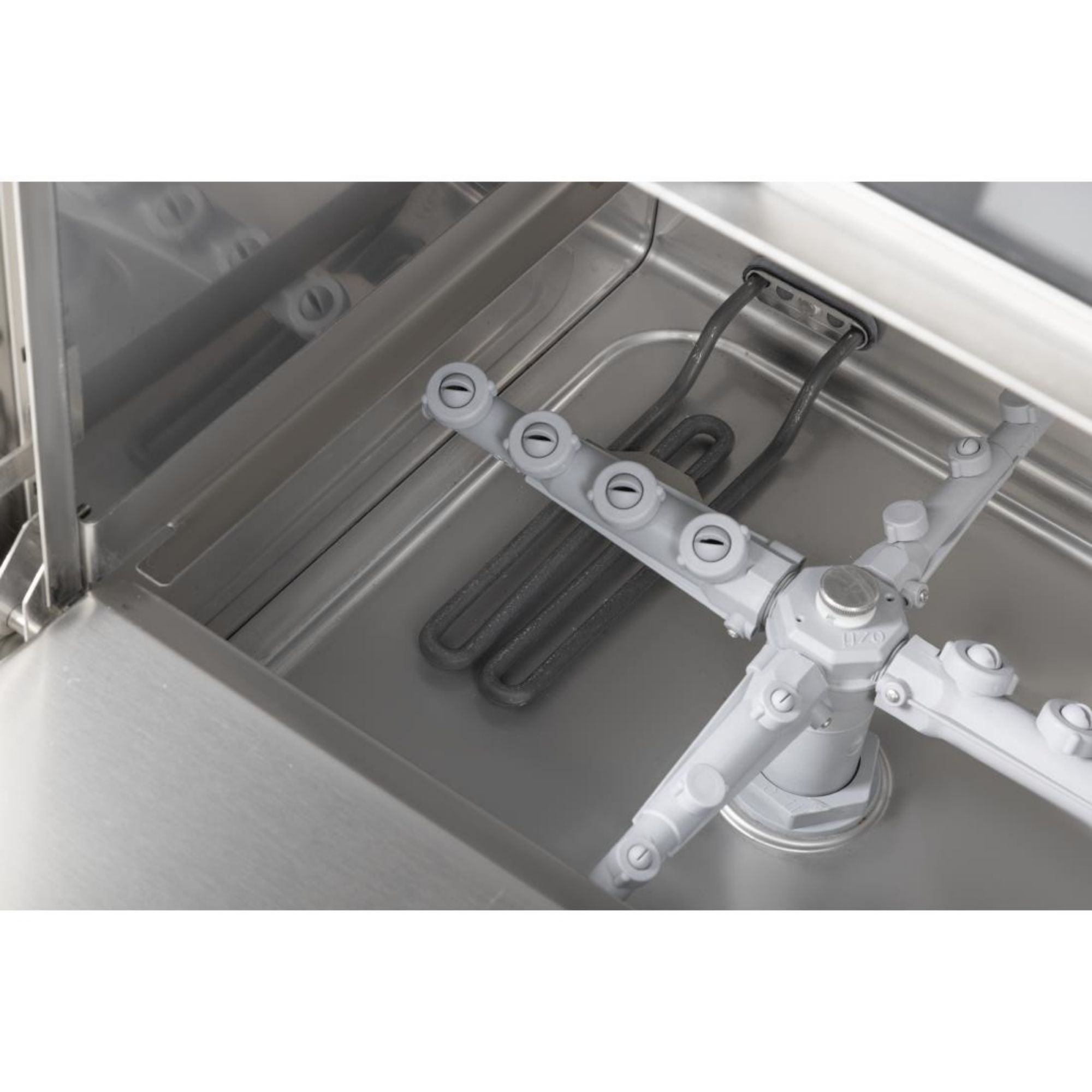 Picture of Buffalo Digital Undercounter Glass Washer with Drain Pump 400mm Basket 2.9kW