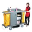 Picture of Jantex Housekeeping Trolley With Doors - DL012