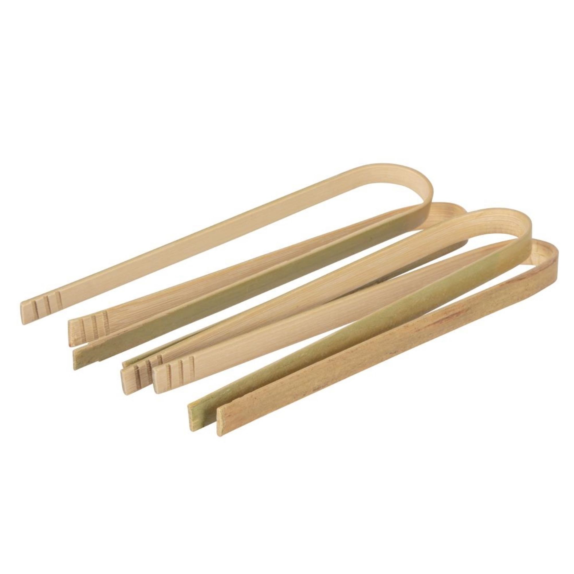 Picture of Fiesta Compostable Mini Bamboo Tongs (Pack of 50)