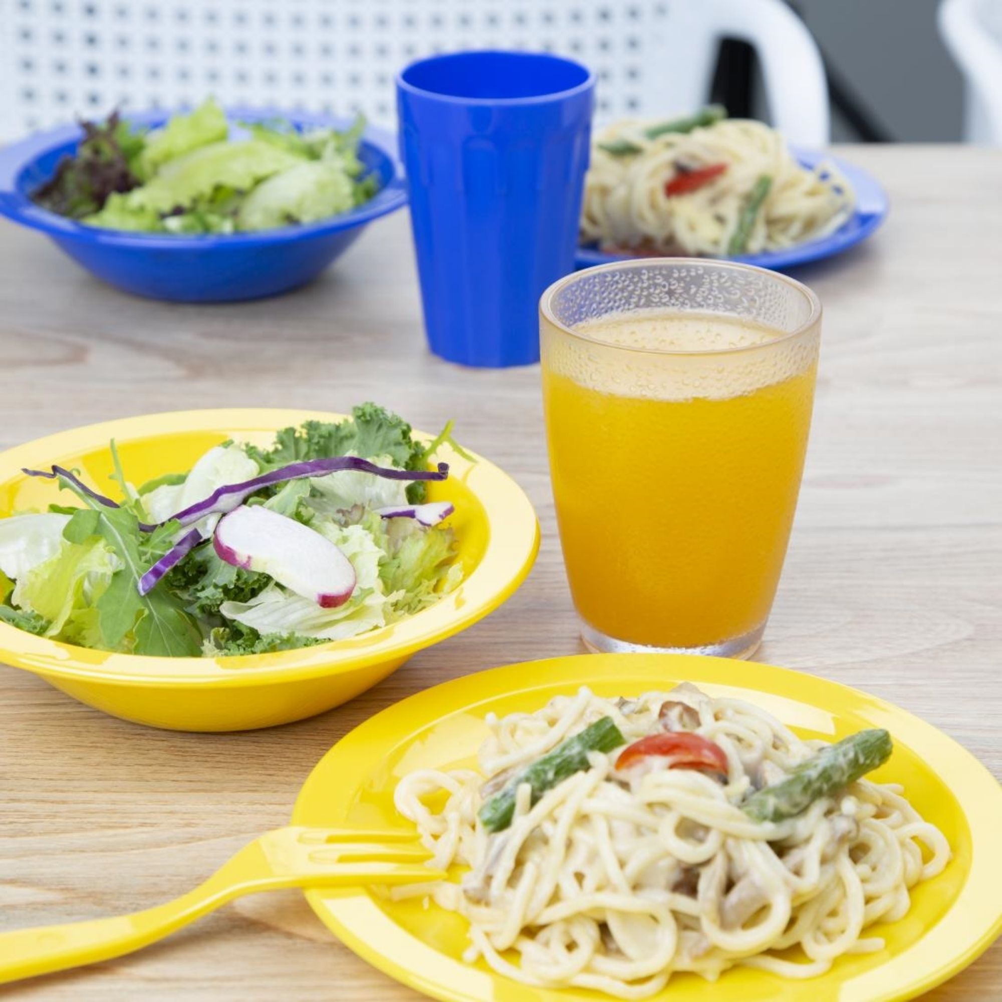 Picture of Olympia Kristallon Polycarbonate Tumbler Pebbled Clear 275ml (Pack of 6)