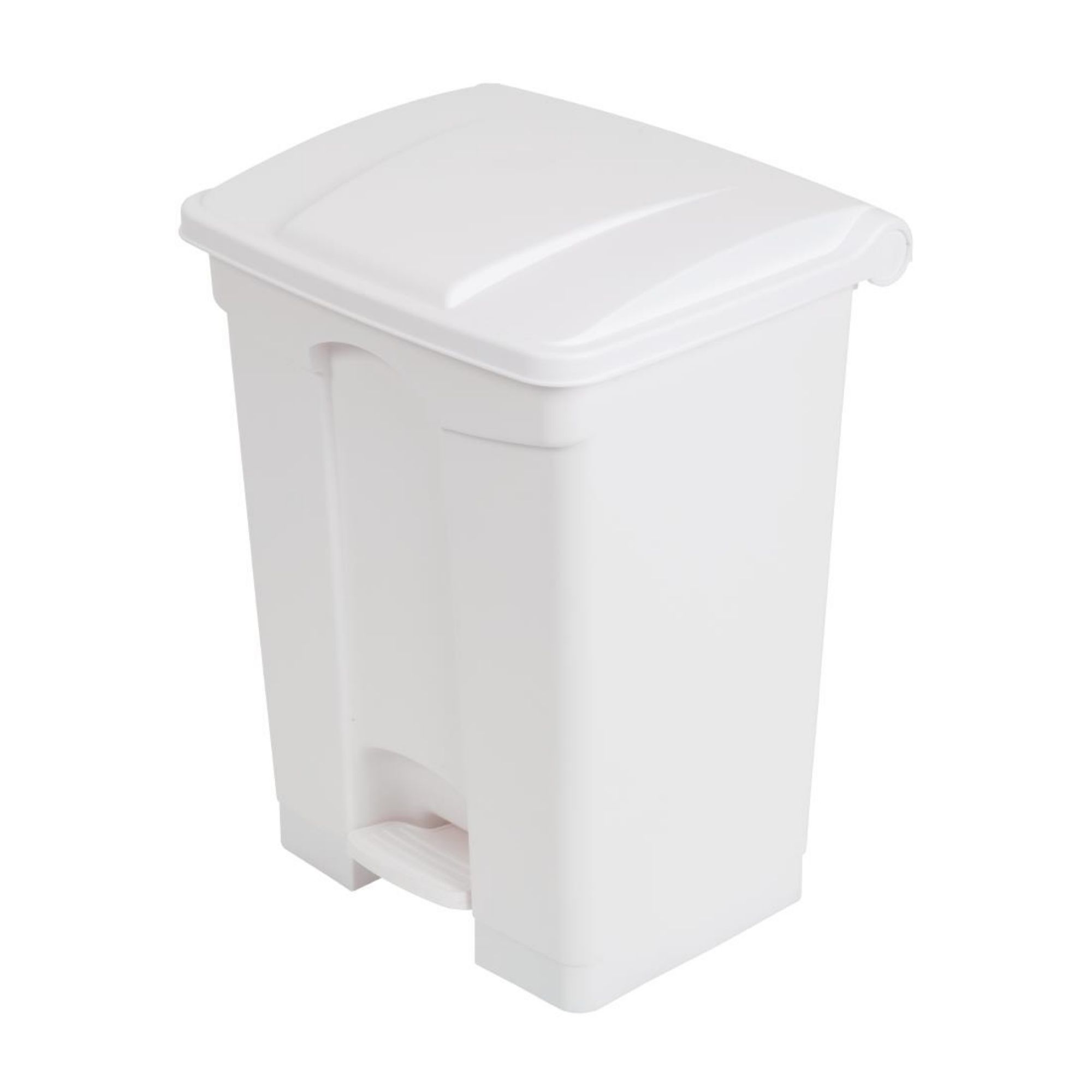 Picture of Jantex Kitchen Pedal Bin White 65Ltr