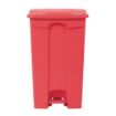Picture of Jantex Kitchen Pedal Bin Red 87Ltr - DC712