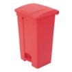 Picture of Jantex Kitchen Pedal Bin Red 87Ltr - DC712