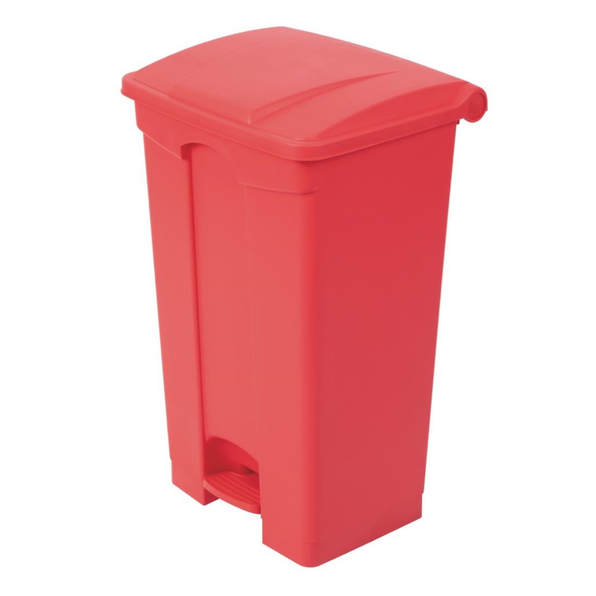 Picture of Jantex Kitchen Pedal Bin Red 87Ltr