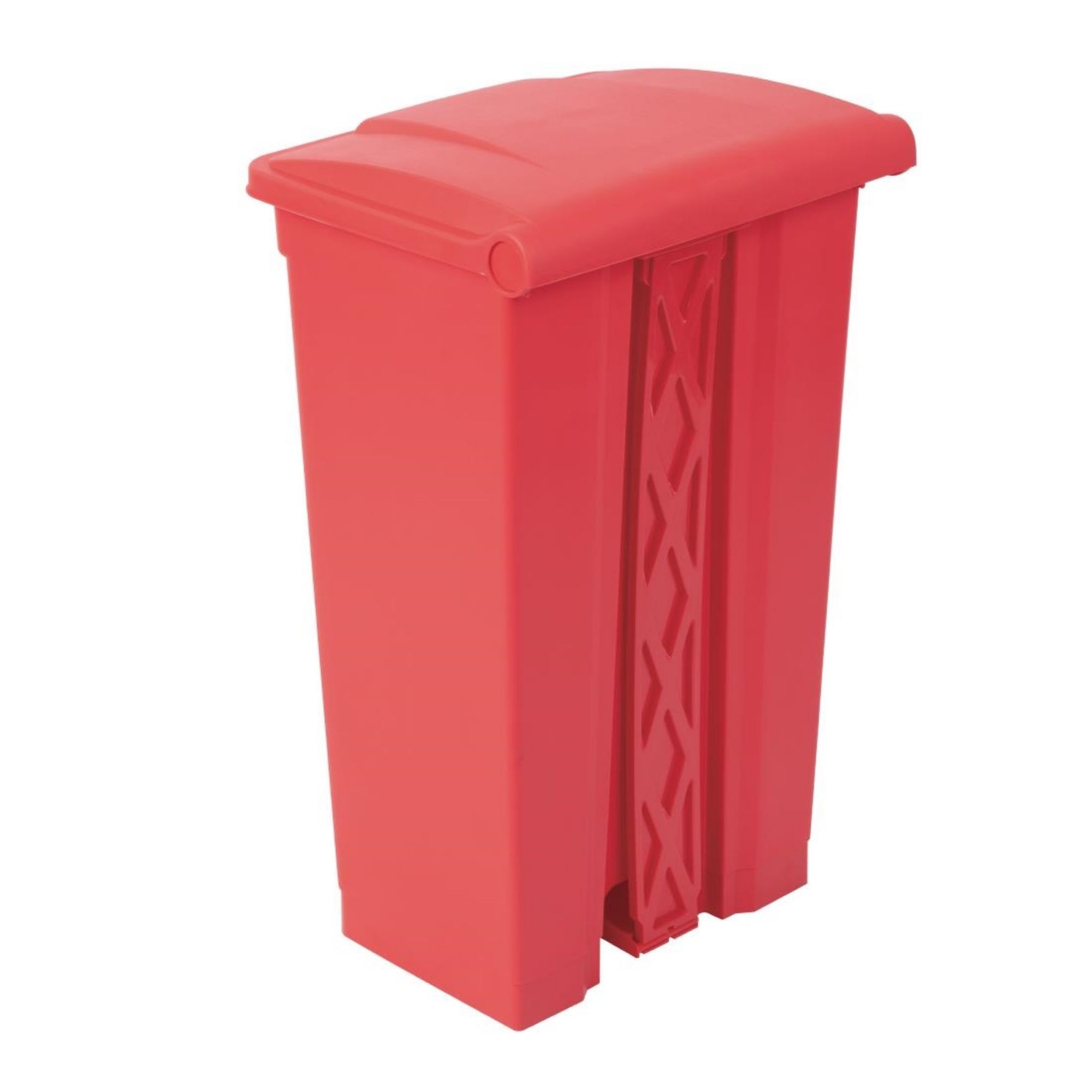 Picture of Jantex Kitchen Pedal Bin Red 87Ltr