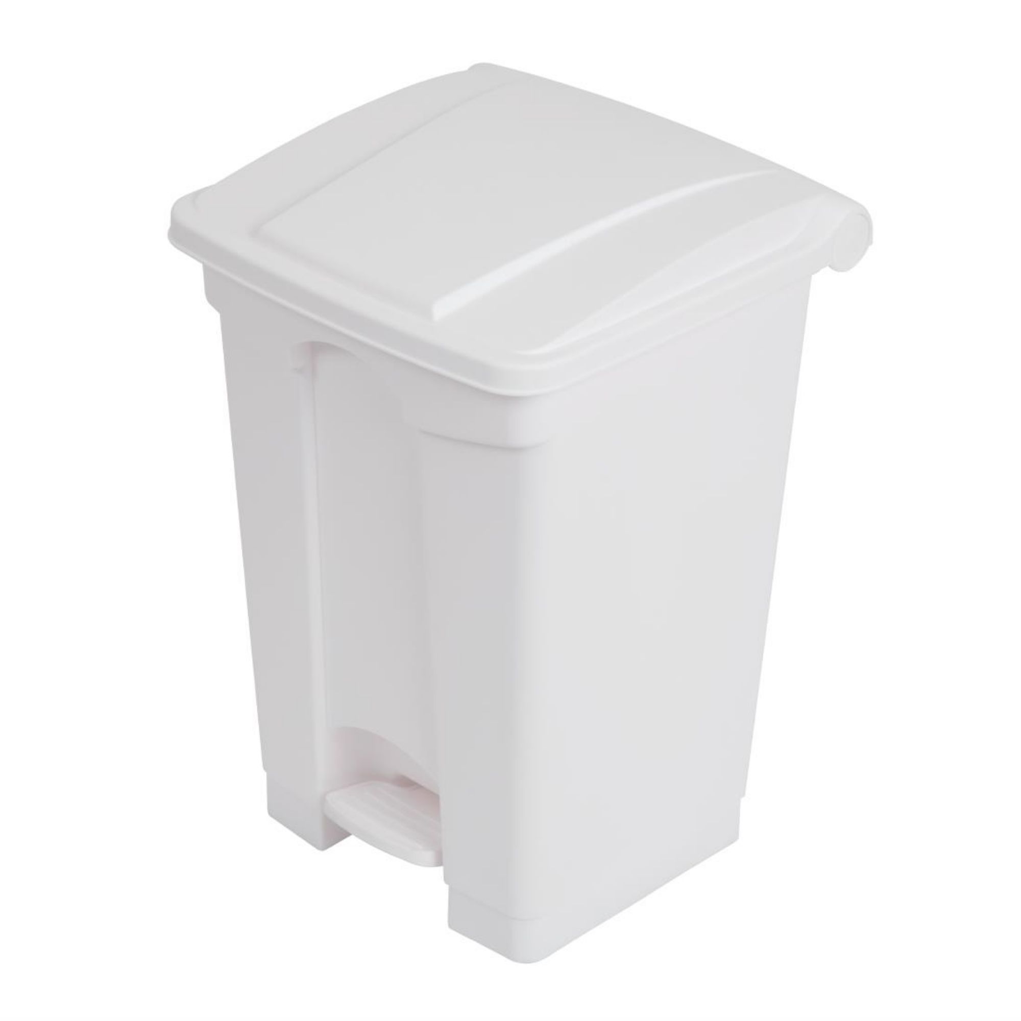 Picture of Jantex Kitchen Pedal Bin White 45Ltr