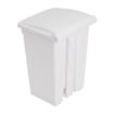 Picture of Jantex Kitchen Pedal Bin White 45Ltr - DC709