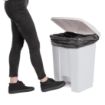 Picture of Jantex Kitchen Pedal Bin White 45Ltr - DC709