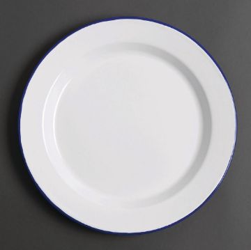 Picture of Olympia Enamel Dinner Plates 300mm (Pack of 6)