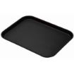 Picture of Cambro Treadlite Fibreglass Rectangular Non-Slip Tray Black 457mm - DB005