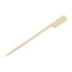 Picture of Fiesta Compostable Bamboo Paddle Skewers 120mm (Pack of 100) - DB496