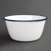 Picture of Olympia Enamel Pudding Bowls 155mm (Pack of 6) - DC389