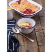 Picture of Olympia Enamel Pudding Bowls 155mm (Pack of 6) - DC389