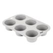 Picture of Vogue Flexible Silicone Muffin Pan 6 Cup - DA520