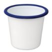 Picture of Olympia Enamel Sauce Cup White and Blue (Pack of 6) - DC383