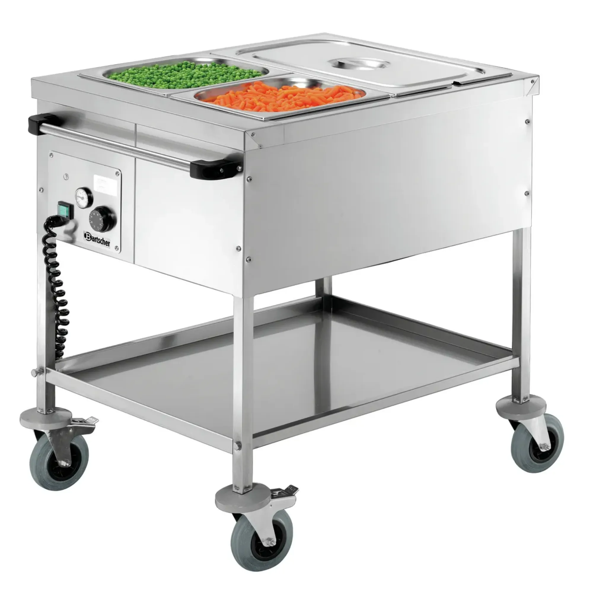 Picture of Bartscher Food service cart, 2 x 1/1 GN,dry-heat. - 200254