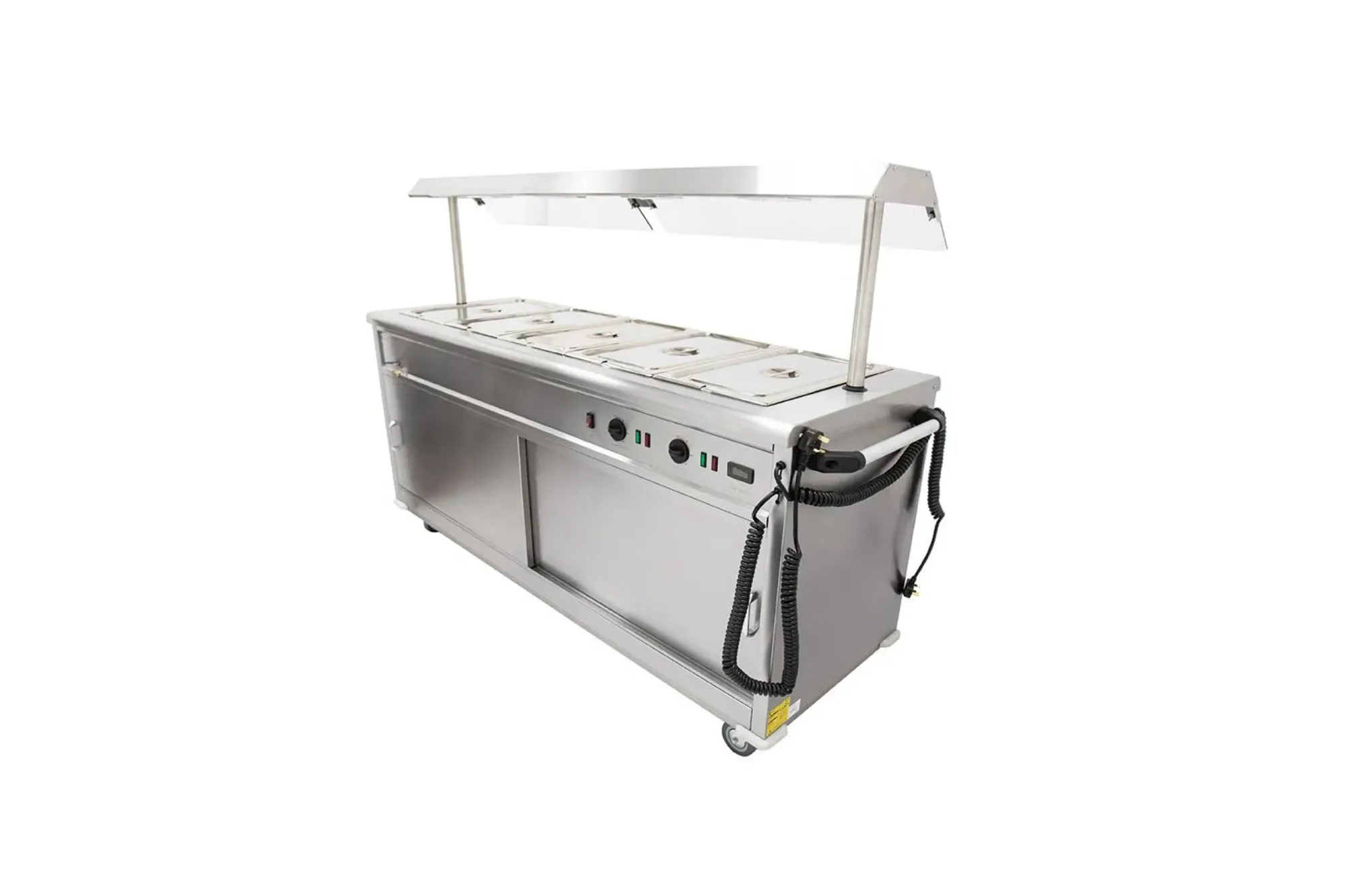 Picture of Parry MSB18G - Mobile Bain Marie Servery With Gantry - MSB18G