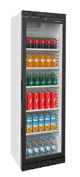 Picture of Sterling Pro Green SPG385 Single Door Upright Display Chiller 379 Litres