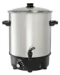 Picture of Bartscher Mulled wine pot, bl.w. canner30L,SS - 200057