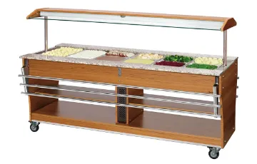 Picture of Bartscher Buffet trolley, hot, 6x 1/1GN