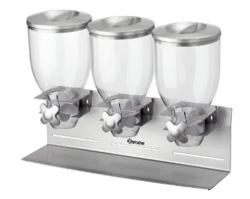 Picture of Bartscher 3-piece cereal dispenser