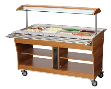 Picture of Bartscher Buffet trolley, hot, 4x 1/1GN