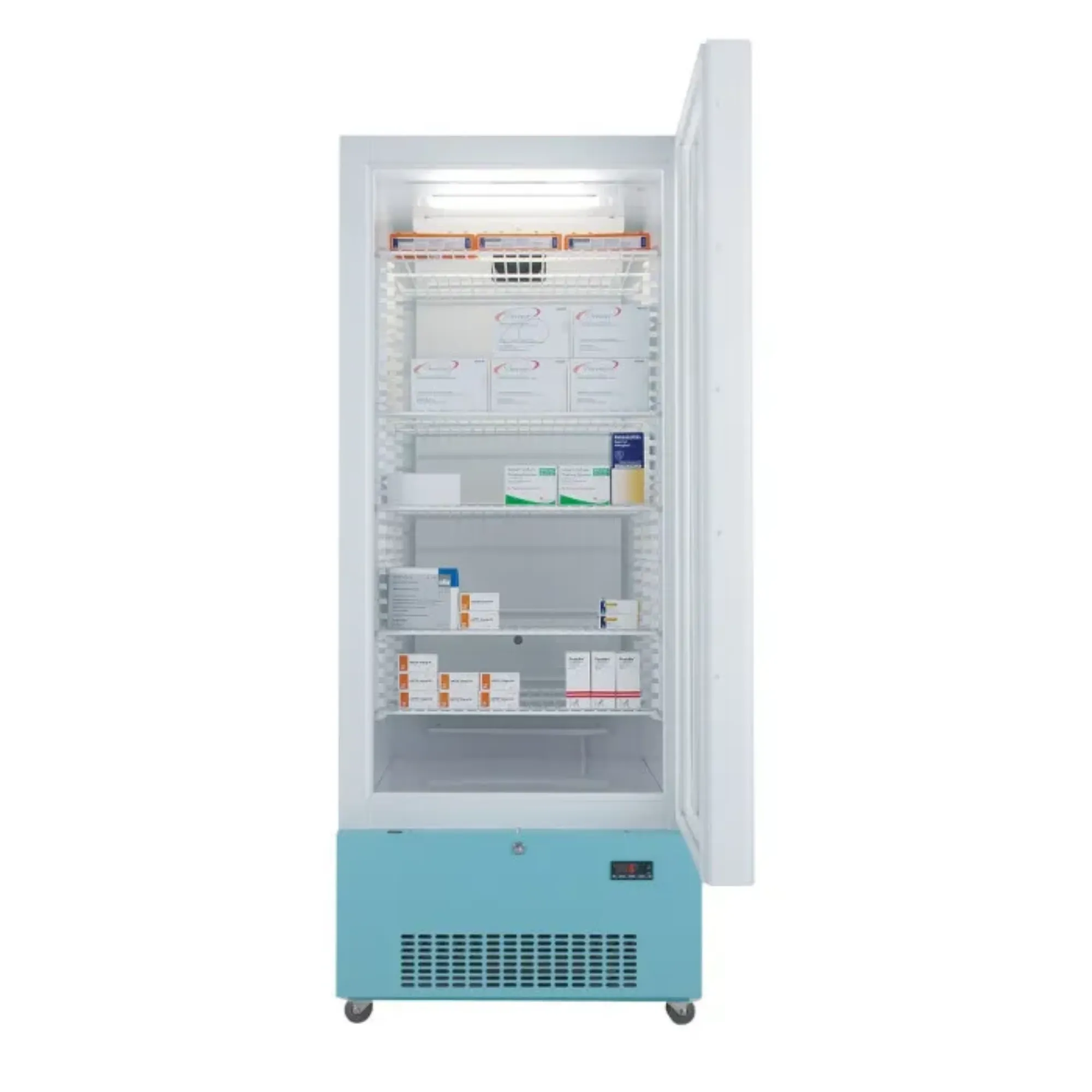 Picture of LEC Medical PG1607C Pharmacy Glass Door Display Refrigerator 444 Litres