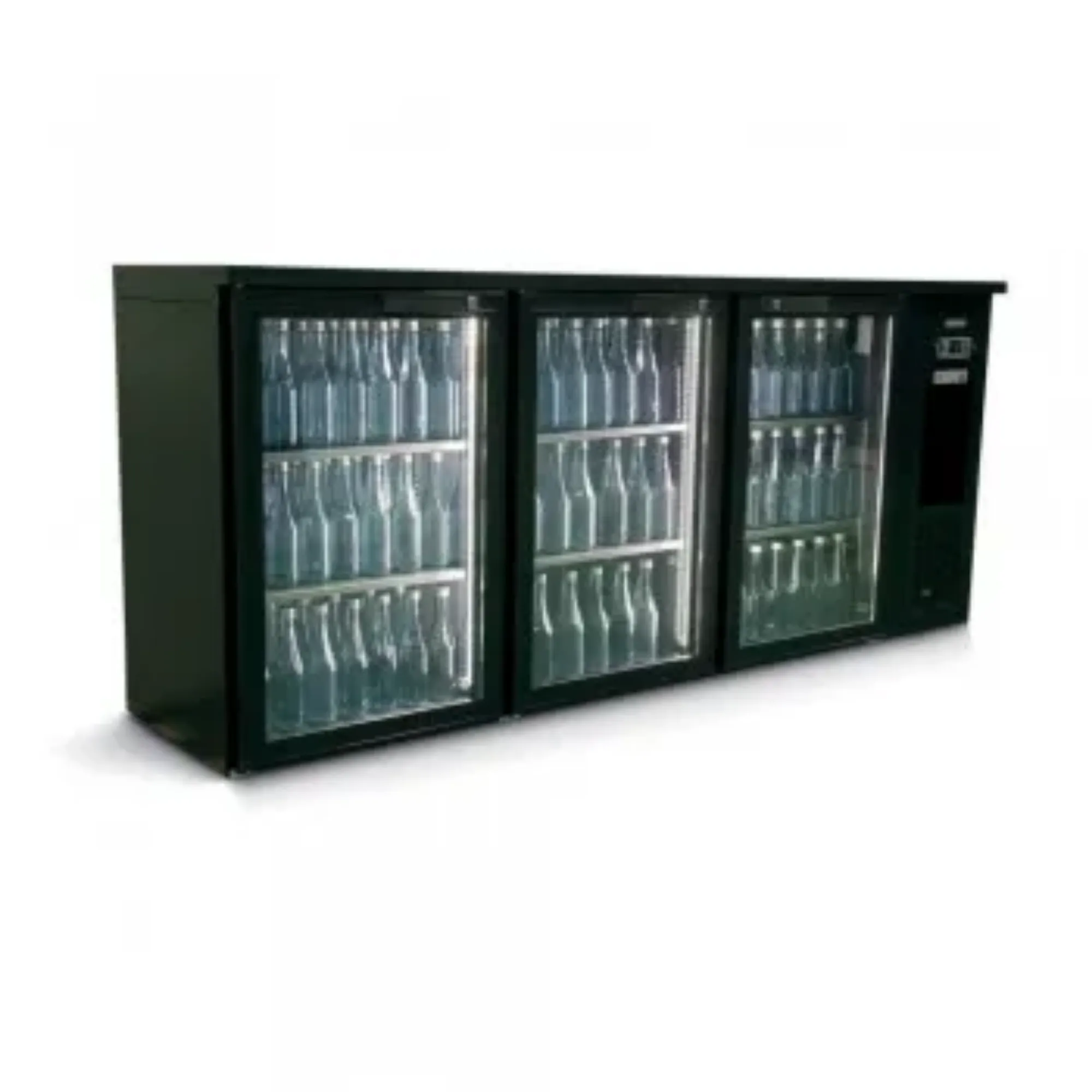 Picture of Gamko E3/222GMU84 3 x Glass Door Under Counter Bottle Cooler 537 Litres - E3-222GMU84