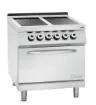 Picture of Bartscher Freestanding Ceramic Glass Top 2/1GN with Electric Oven - 296431