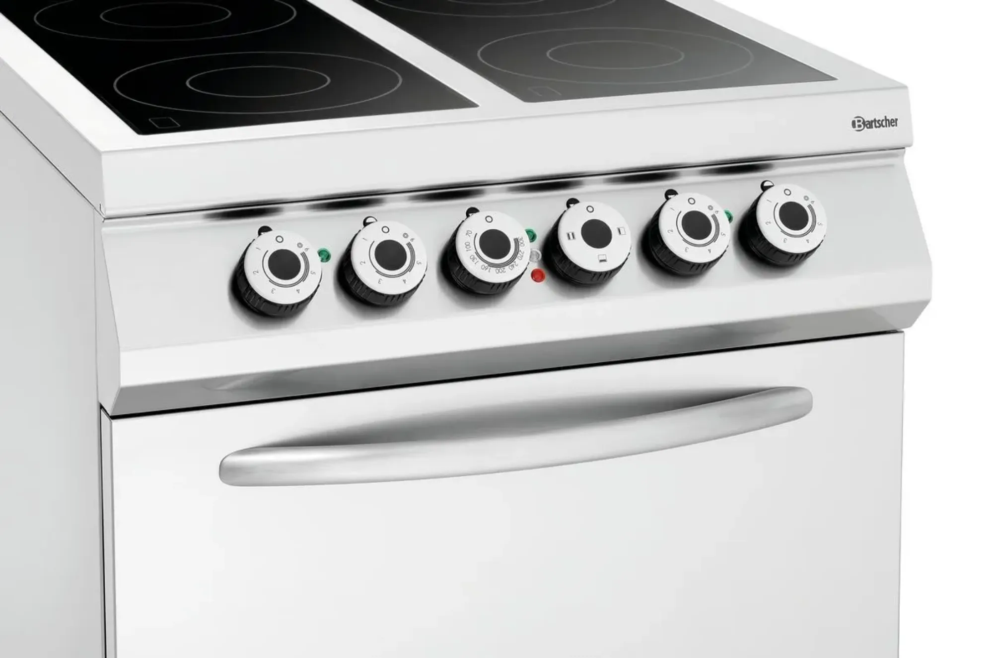 Picture of Bartscher Freestanding Ceramic Glass Top 2/1GN with Electric Oven