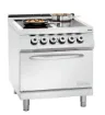 Picture of Bartscher Freestanding Ceramic Glass Top 2/1GN with Electric Oven - 296431