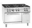Picture of Bartscher Gas stove, 6BR, gsO 2/1GN, NS Freestanding - 2952291